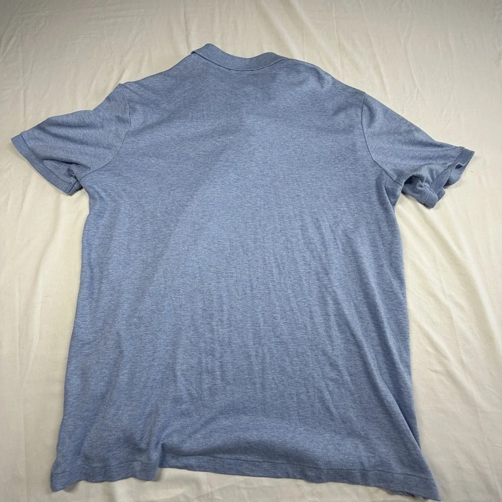 Polo by Ralph Lauren Polo Shirt Men's Size L Light Blue w/ Brown Pony